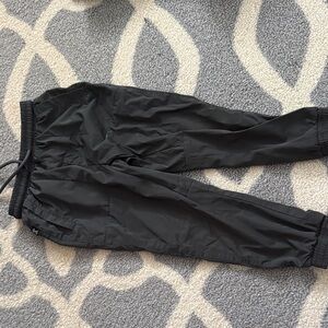 Kids Black Athletic Jogger Sweatpants